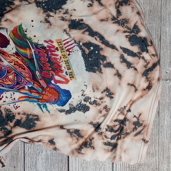 Bleached Freddy Krueger Graphic Tee - Picture 5 of 5